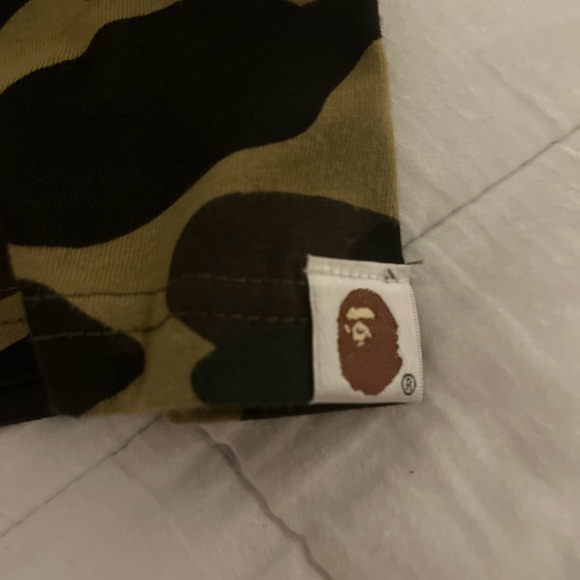A Bathing Ape Camouflage T-Shirt - Picture 5 of 7